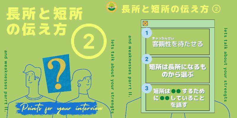 HOW TO EXPRESS YOUR STRENGTHS AND WEAKNESSES (PART II.)